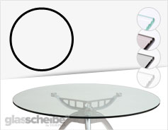 Glastischplatten Rund Kreis