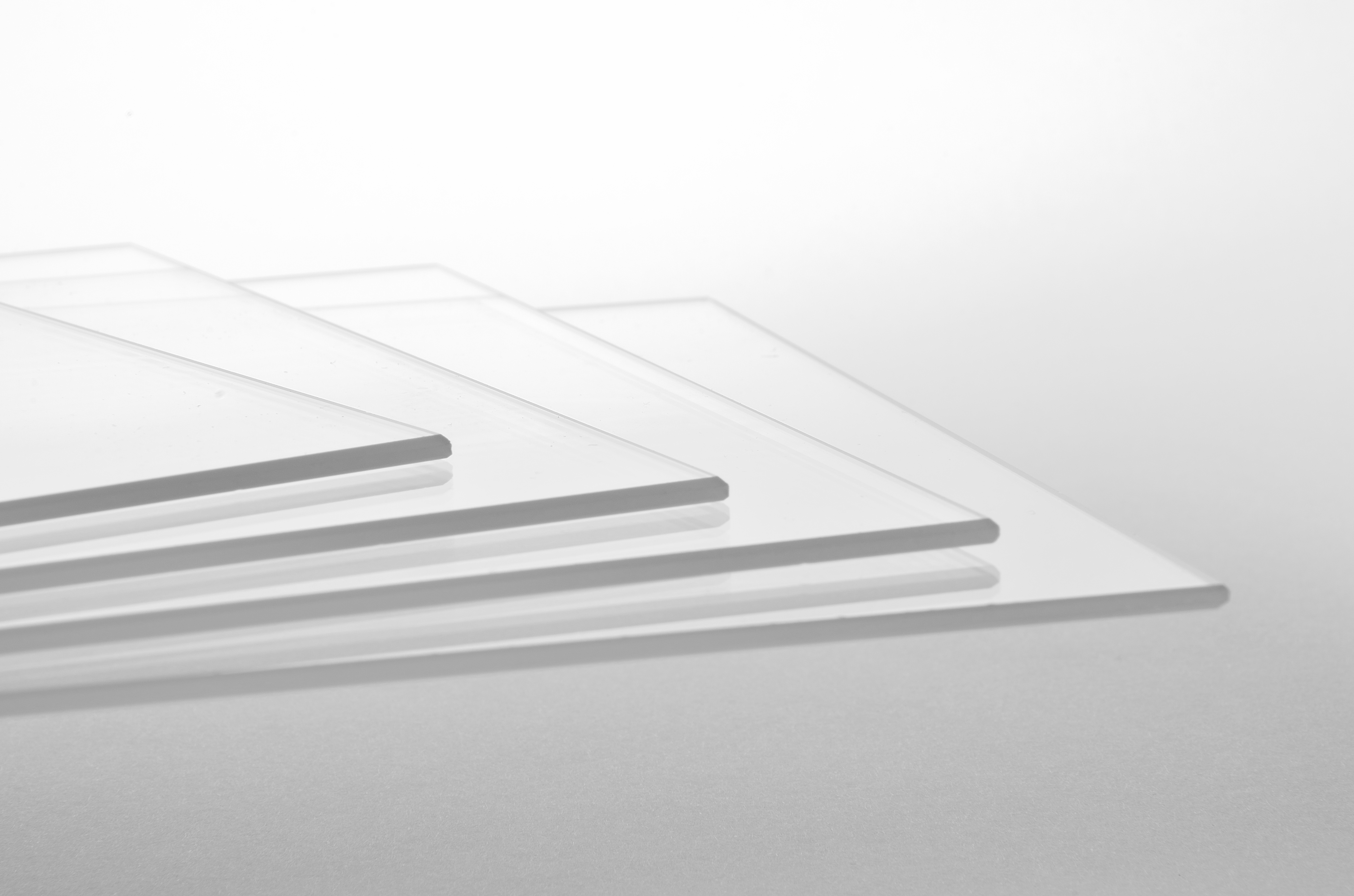 Glasplatten supertransparent