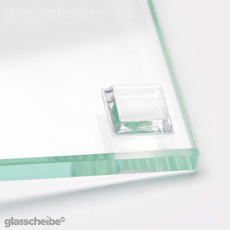 3M Abstandhalter  (Form: rechteckig, Farbe: Transparent, Größe: 12,7 x 12,7 mm)