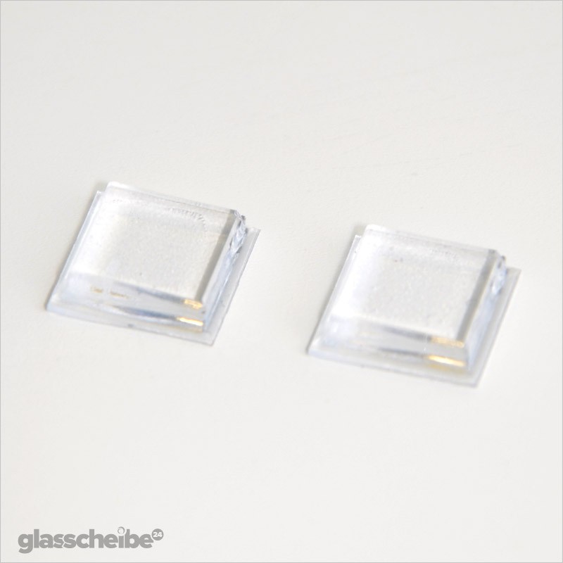 3M Abstandhalter  (Form: rechteckig, Farbe: Transparent, Größe: 10,5 x 10,5 mm)